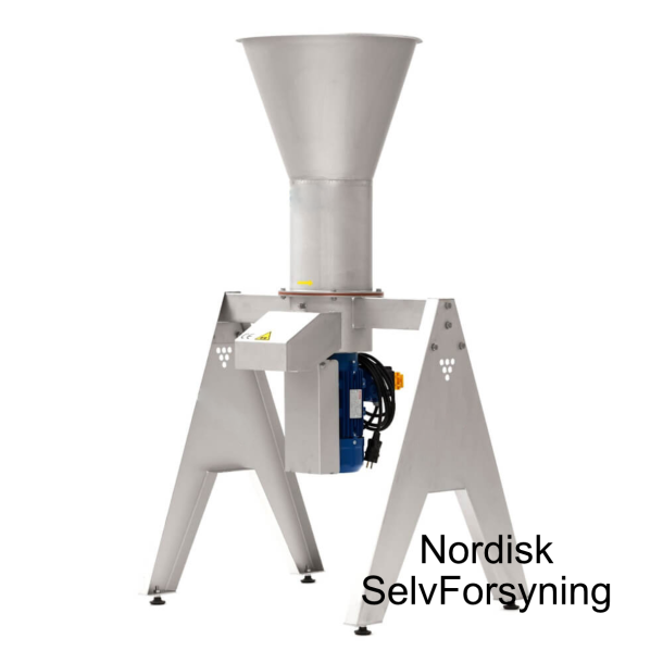 Frugtkvrn-Rustfri-850 kg/ t.