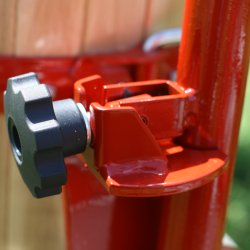 Eplepresse Med Kurv i Bketre - Kapasitet 20 liter