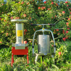 Mosteri. blepresser Rustfri 20 l. + Elektrisk blekvrn 600 kg/t