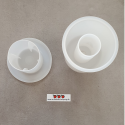 Todelt Grrr til Plastfad Serie str.: 31, 60, 120 og 210 liter