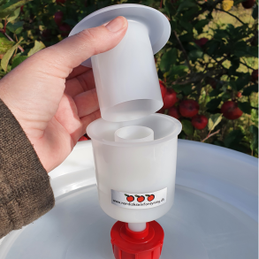 Todelt Grrr til Plastfad Serie str.: 31, 60, 120 og 210 liter