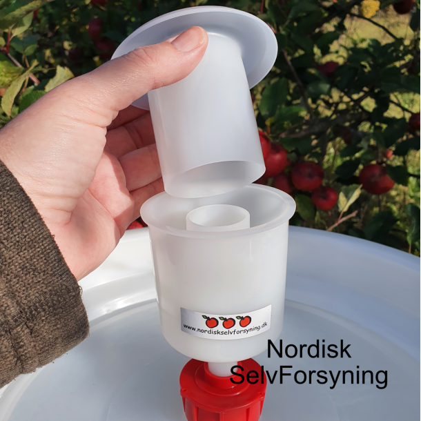 Todelt Grrr til Plastfad Serie str.: 31, 60, 120 og 210 liter