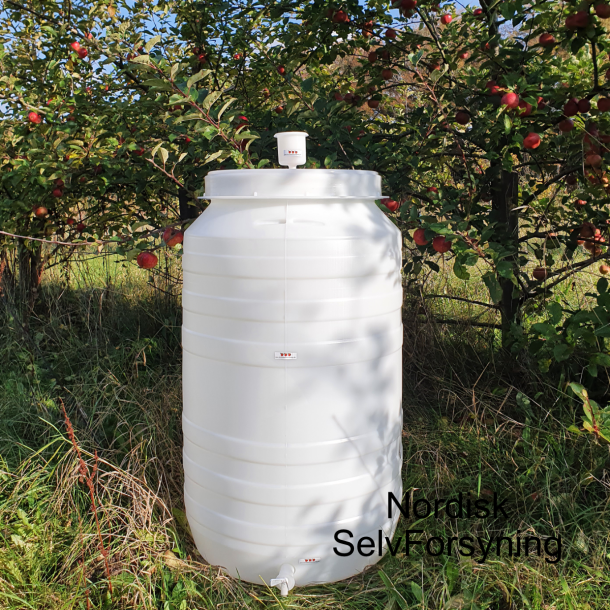 210 liters Plastfat Med Hndtak, Gjrls + Tappekran