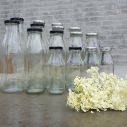 Glasflasker Str. 0,75 liter 25 stk. Leveres Inklusiv Lg