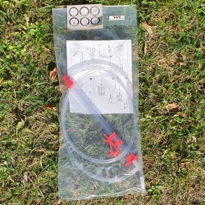 Hvert, lille, til 5 + 10 l. glasballon og 10 liters gringsspand