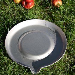 Eplepresse Med Kurv i Bketre - Kapasitet 20 liter