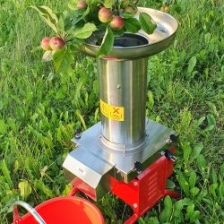 Mosteri. Hydropresser 55 l. og Elektrisk Eplekvrn 600 kg/t