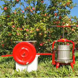 Mosteri Komplet. blepresse Rustfri 20 l. + blekvrn 15 l.