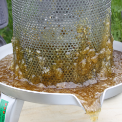 Honningpresse, 10 l. Rustfri og Tiltbar