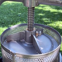 Honningpresse, 10 l. Rustfri og Tiltbar