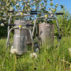 Honningpresse 20 liter, komplet rustfritt stl.