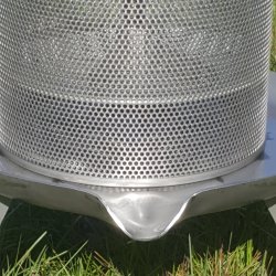 Honningpresse, 10 l. Rustfri og Tiltbar