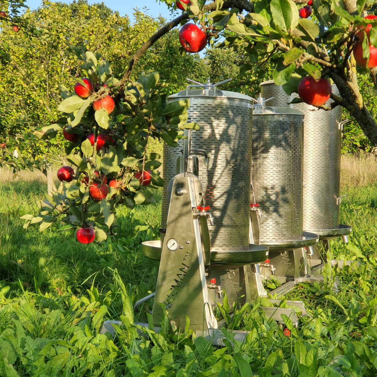 Hydropresser, æblepresser, hydropresse, hydro presse,