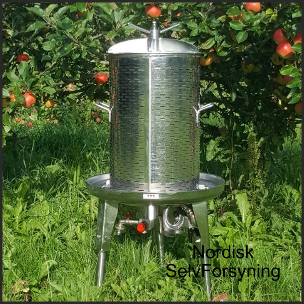Hydropresse, rustfri, 35 l.
