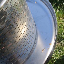 Hydropresse, rustfri, 35 l.