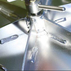 Eplepresse, hydropresse, rustfritt stl, 55 liter