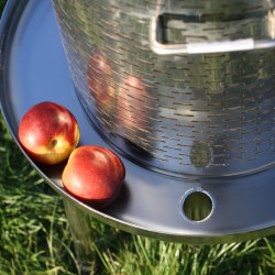 Hydropresse, rustfri, 35 l.