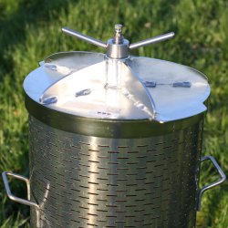 Hydropresse, rustfri, 35 l.