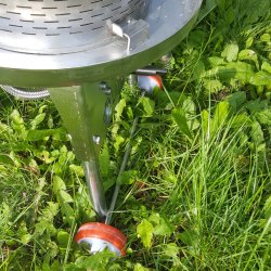 Hydropresse, rustfri, 35 l.