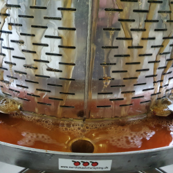 Eplepresse, hydropresse, rustfritt stl, 55 liter