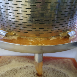 Hydropresse, rustfri, 35 l.