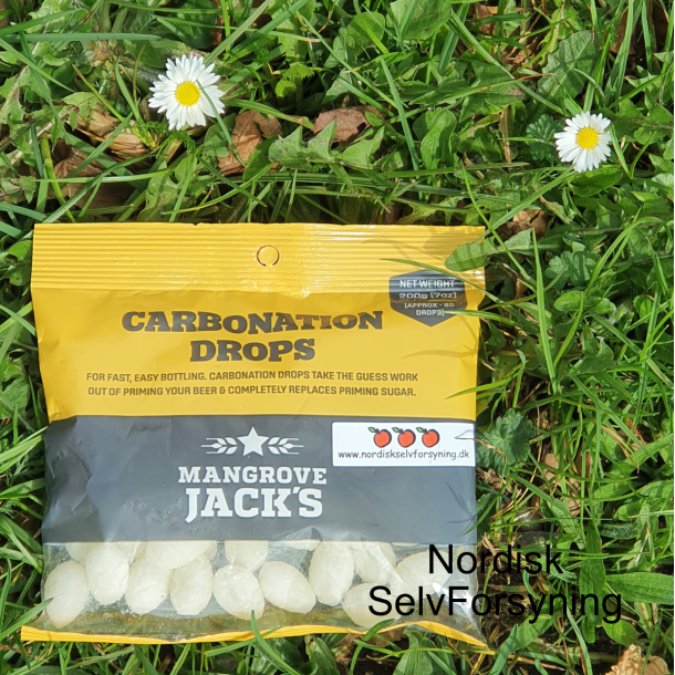 Mangrove Jacks Kullsyredrops. Kullsyredrops - 60 stk.