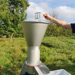 Fruktkvern - Rustfritt - 850 kg/t.