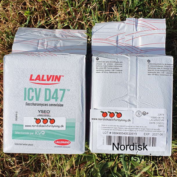 Lalvin ICV D47 Gr fra Lallemand