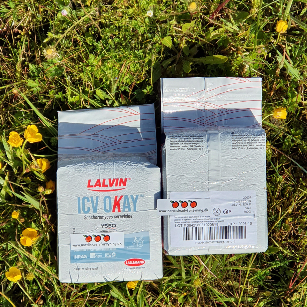 Lalvin ICV OKAY - Gær fra Lallemand - Vingær – Gær til Vin, Rød, Hvid ...