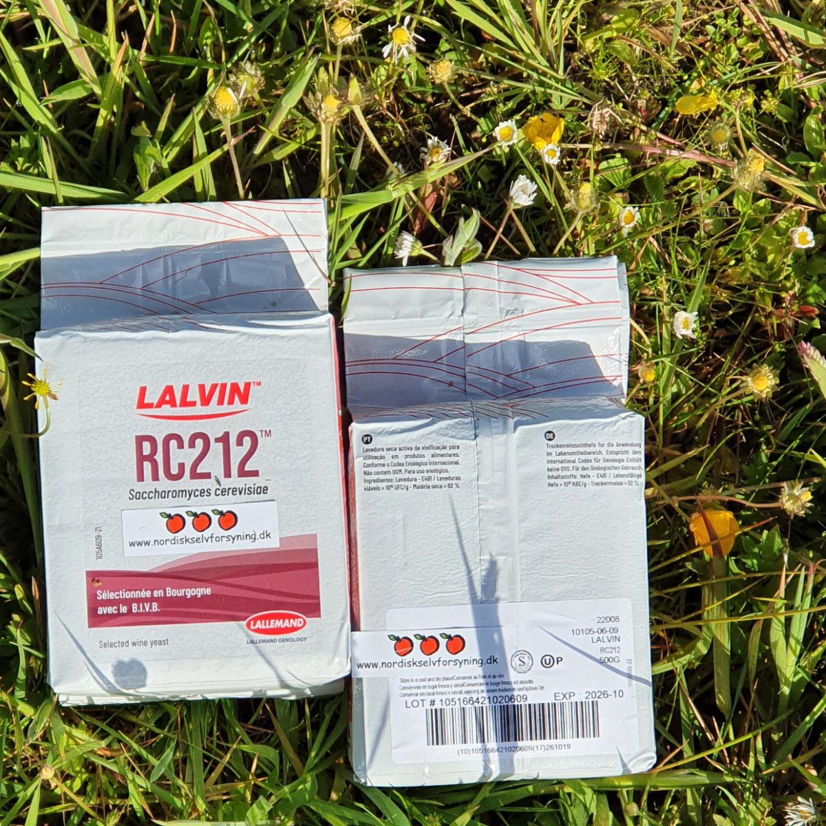 Lalvin RC212 - Gær fra Lallemand - Vingær – Gær til Vin, Rød, Hvid ...