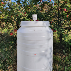 120 liters Plastfat Med Hndtak, Gjrls + Tappekran