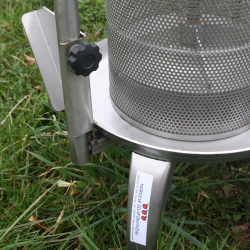 Mosteri Komplet. blepresse Rustfri 20 l. + blekvrn 15 l.