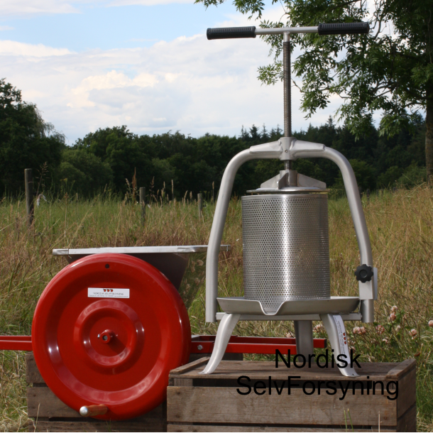 Mosteri. blepresser Rustfri 10 l. og blekvrn