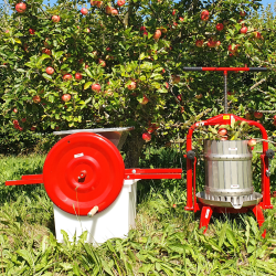 Mosteri Komplet. blepresse Rustfri 20 l. + blekvrn 15 l.