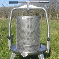 Mosteri Komplet. blepresse Rustfri 30 l. + blekvrn 15 l.