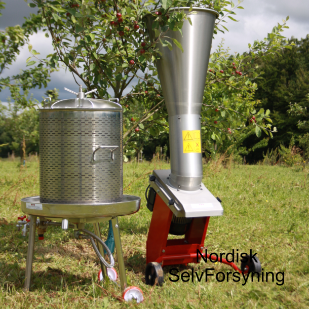 Mosteri Komplett. 55 l. Lancman Hydropresse + Kvern 1000 kg/t
