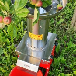 Mosteri. Hydropresser 55 l. og Elektrisk Eplekvrn 600 kg/t