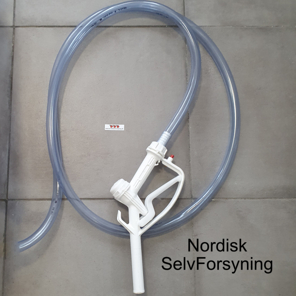 Pfyldepistol med 3 m. fdevareslange