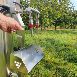 Mundstykker pasteuriseringsapparat 