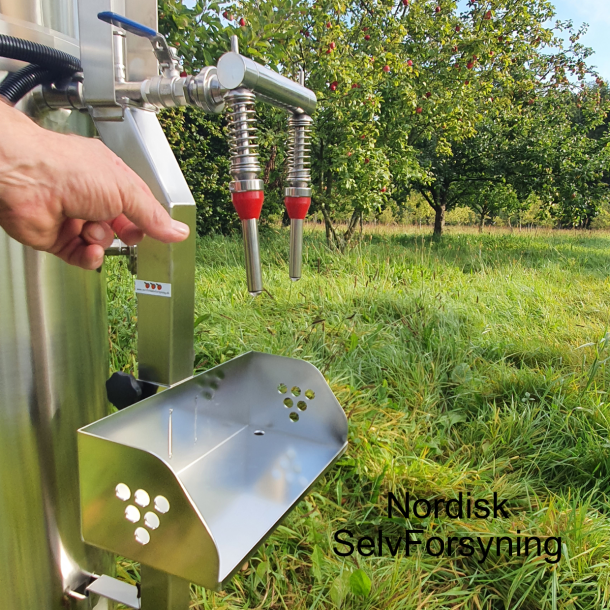 Mundstykker pasteuriseringsapparat 