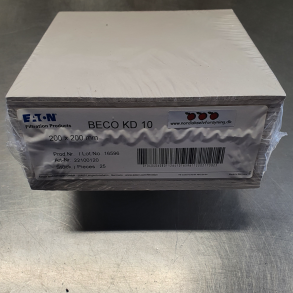 Filtersheets, BECO KD10, 25 stk., 1m/ micron