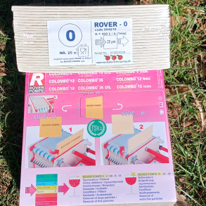 Pladefiltre Original Rover 0  - Pladefiltrering 20x20 25 stk.