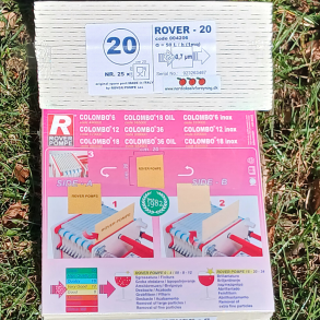 Pladefiltre Original Rover 20  - Pladefiltrering 20x20 25 stk.