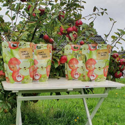 Pouch 3 L., blemotiv Med Skrivefelt, 100 stk.