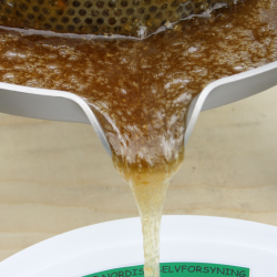 Honningpresse, 10 l. Rustfri og Tiltbar