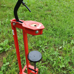 Prop Apparat, manuelt, Gulvmodel P Trefod, rd