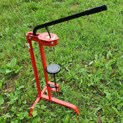 Prop Apparat, manuelt, Gulvmodel P Trefod, rd