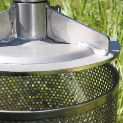 Frugtpresser rustfri, 10 liter