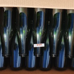 Champagneflasker Grn - 0,375 l. Vgt 500 g.