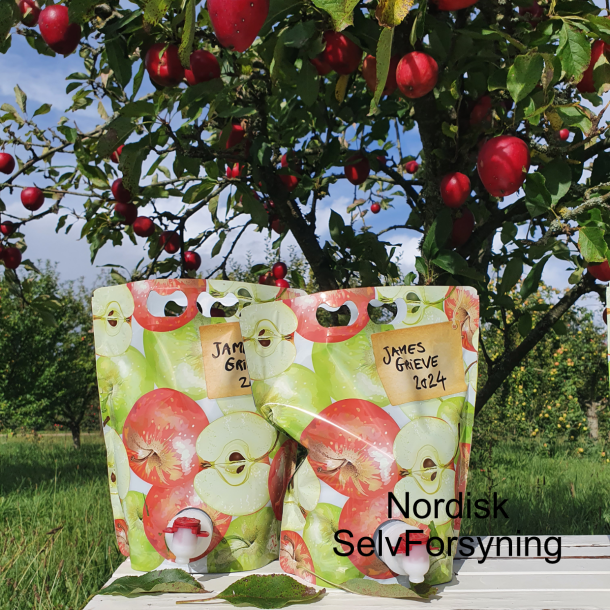 Pouch 3 L., Eplemotiv Med Skrivefelt, 20 stk